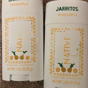 Two Native Pineapple Scent Deodorant